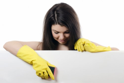 Deep cleaning a fabric sofa in Leamouth